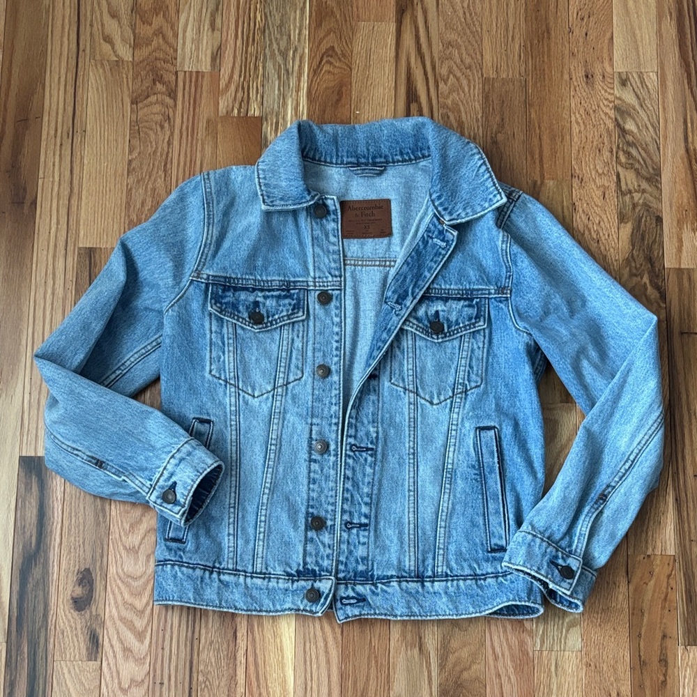 Abercrombie & Fitch Blue Denim Jacket
